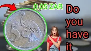2003 Five Cents Afrika-Dzonga and Its Value-South Africa