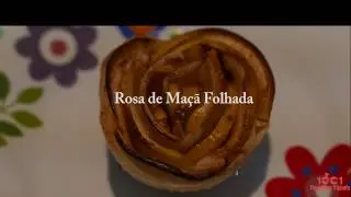 Rosa de Ma&ccedil;&atilde; Folhada- 1001 Receitas F&aacute;ceis