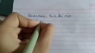 Part 2 left hand writing 
