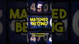 Guadagnare online con le scommesse #guadagnareonline #matchedbetting