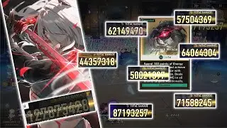 Acheron with DOT team 100M DAMAGE, 29 EQUATIONS & 125 BLESSINGS Full Run X8 | DU Protean Hero