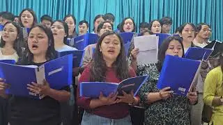 KWS(S) Choir ~ Pate Nikho a ding Song Practise
