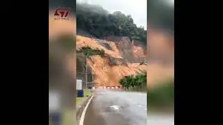 Rakaman Kejadian Tanah Runtuh di  Bukit Pelali.Pengerang Kota Tinggi Johor.