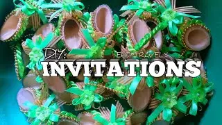 DIY| How to make wedding invitations out of bamboo tube?