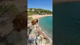 Playa Sa Conca en S'Agar&oacute;, un lugar para detenerse, contemplar 🌊#CostaBrava #SaConca #Sagar&oacute;