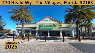 Walmart в The Villages по адресу 270 Heald Wy, The Villages, FL 32163 — магазин 4565