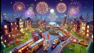 The Fireworks | @BabyShark-KidsAlotsofSongs | Fun & Colorful Kids' Cartoon Song