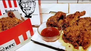 Spicy & Crispy Home Made KFC chicken, KFC secret recipe revealed, Delicious easy to make KFC recipe