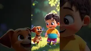 Милый мальчик 👶 и его щенок 🐶 | Забавная детская история | Забавная история про алфавит 🌈