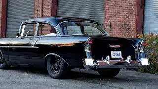 Doug Klett of Plainville, Connecticut, 1956 Chevy 150