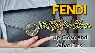 FENDI Wallet On Chain ∣ What Fits and Up Close ∣ Requested Video