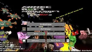 Minecraft - Create: Perfect World Mods with PureBD Resource Pack