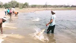 Fishing Video || Big Net Fishing In Pond ||