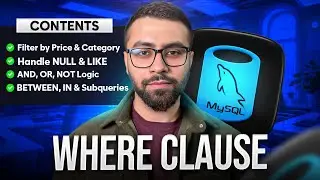 Master Where Clause in SQL: NULL, LIKE, BETWEEN, Subqueries  | Complete Filtering Guide 2026