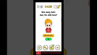 Trick Me Level 22 How many hairs does the child have? Walkthrough