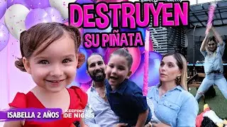 Destruye su piñata (Isabella 2 Años) - Keeping Up Con Los DeNigris
