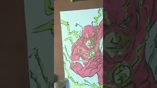 Un dibujo de flash en un flash⚡.....