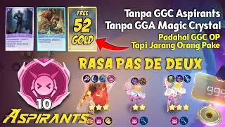 10 ASPIRANTS MODAL GAK NIAT BISA PECAH TELOR 2x WOII ⁉️ MAGIC CHESS GOGO BEST COMBO