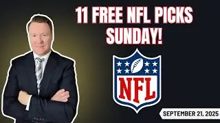 11 Free NFL Picks Today l Sunday 9/21/25 l Vernon&rsquo;s Best NFL Bets, Expert Picks & Predictions