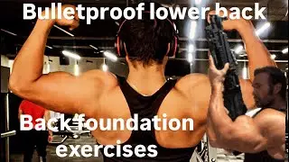 Back foundation exercises | bulletproof lower back exercises ✅ #backworkout