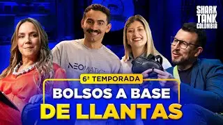 Accesorios de moda elaborados con neum&aacute;ticos 🎒🚗 | Temporada 6 | Shark Tank Colombia