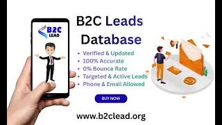 Buy B2C Leads Database 2026 | Country-Based Verified B2C Marketing Leads