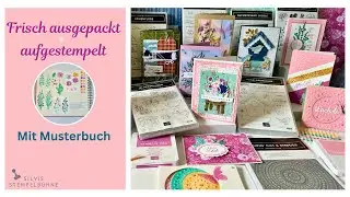 Neu! Jahreskatalog Stampin' Up! 2024-25 / Produktreihen-Kollektionen / Prägeform XL /