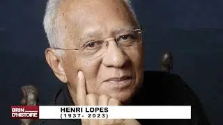 BRIN D'HISTOIRE HOMMAGE A HENRI LOPES DU 14 11 2023