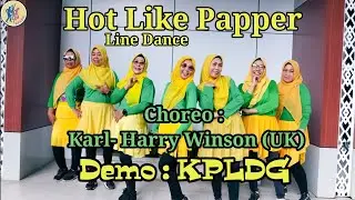 Hot Like Papper ~ Line Dance ~ Choreo : Karl-Harry Winson (UK) ~ Demo : KPLDG