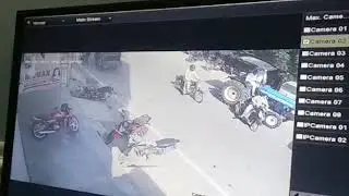 Accident !! Sri Ganganagar !! Near Gurunank girls college