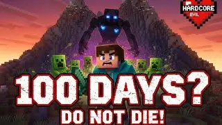 Action-Packed: Minecraft HARDCORE But I Only Have 1 Heart! (Live) 😱