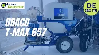 Graco T-Max 657 - La pompe &agrave; piston pour projection d'enduits