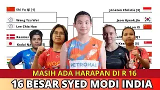 DRAWING 16 BESAR SYED MODI INDIA INTERNATIONAL 2025 #syedmodiindia #syedmodiindiainternational