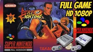 Art of Fighting (SNES) Longplay/Walkthrough NO COMMENTARY HD 1080p