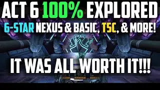 ACT 6 100% DONE - AMAZING REWARDS OPENING - Marvel Contest of Champions
