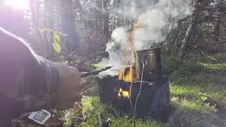 Завтрак в лесах Ньюфаундленда