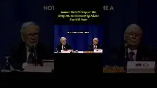 Warren Buffett's Simple Investing Advice 💵#money #warrenbuffet