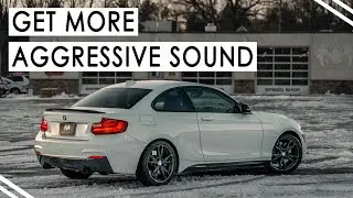 BMW M240 2016+ | Fabspeed 200 Cell Sport Cat Downpipe | Revs and Drive-By Sound Comparison