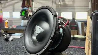 Addictive Audio EXCRUC8 8&rdquo; Subwoofer Free Air Frequency Sweep