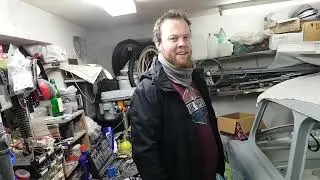 Patrikův stále nedokončený Trabant