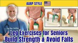 Mobility & Balance Movements to Prevent Falls 👵 Leg Strengthening Exercises for Seniors at Home