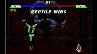 MKTX Reptile UMK3 Babality