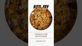 Leftover Roti Fry Recipe | Quick & Tasty Snack Idea | recipe #youtubeshorts #fry
