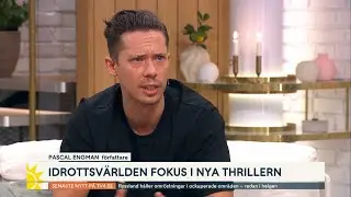 Pascal Engman om senaste romanen: ”Det är ett väldigt känsligt ämne” | Nyhetsmorgon | TV4 & TV4 Play