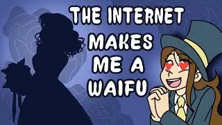 The Internet Makes Me a Waifu!! // Character Generator Speedpaint