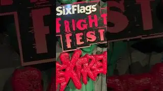 Six Flags Magic Mountain Fright Fest 2024 #frightfest #sixflags #2024