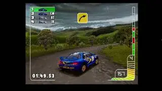 RALLY PS1 RETRO GAME
