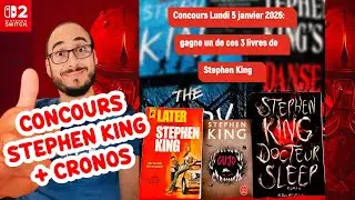 👉 🔥 LIVE + CONCOURS Stephen King (21h) | Cronos: The New Dawn | 1 livre &agrave; gagner ! #youtubelive