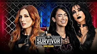 Бекки Линч против Эй Джей Ли и Рии Рипли. Полный матч WWE Survivor Series 2025. Лучшие моменты