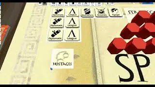 Pericles Board Game (Political Phase Rule Explanation)